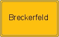 Ortsschild von Breckerfeld