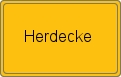 Ortsschild von Herdecke