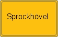 Ortsschild von Sprockhövel