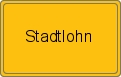 Ortsschild von Stadtlohn