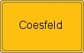 Ortsschild von Coesfeld