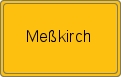 Ortsschild von Meßkirch