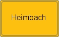 Ortsschild von Heimbach