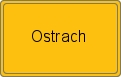 Ortsschild von Ostrach