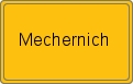 Ortsschild von Mechernich