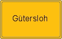 Ortsschild von Gütersloh