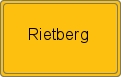 Ortsschild von Rietberg