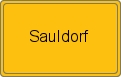 Ortsschild von Sauldorf