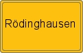 Ortsschild von Rödinghausen