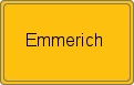 Ortsschild von Emmerich