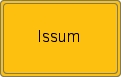 Ortsschild von Issum