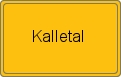 Ortsschild von Kalletal