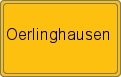 Ortsschild von Oerlinghausen