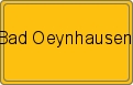 Ortsschild von Bad Oeynhausen