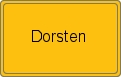 Ortsschild von Dorsten