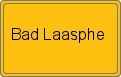 Ortsschild von Bad Laasphe