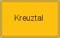 Ortsschild von Kreuztal