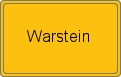 Ortsschild von Warstein