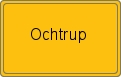 Ortsschild von Ochtrup