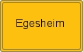Ortsschild von Egesheim