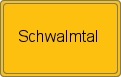 Ortsschild von Schwalmtal