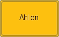 Ortsschild von Ahlen