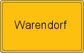 Ortsschild von Warendorf