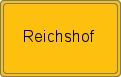 Ortsschild von Reichshof