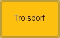 Ortsschild von Troisdorf