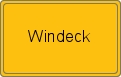 Ortsschild von Windeck