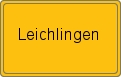 Ortsschild von Leichlingen