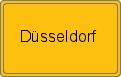 Ortsschild von Düsseldorf