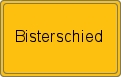 Ortsschild von Bisterschied