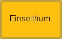 Ortsschild von Einselthum