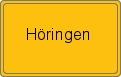 Ortsschild von Höringen