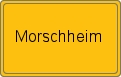 Ortsschild von Morschheim