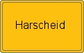 Ortsschild von Harscheid
