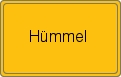 Ortsschild von Hümmel