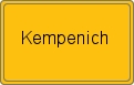 Ortsschild von Kempenich