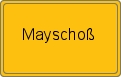 Ortsschild von Mayschoß