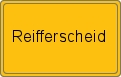 Ortsschild von Reifferscheid