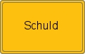 Ortsschild von Schuld