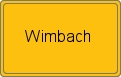 Ortsschild von Wimbach