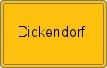 Ortsschild von Dickendorf