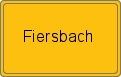 Ortsschild von Fiersbach
