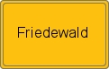 Ortsschild von Friedewald