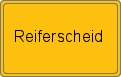 Ortsschild von Reiferscheid