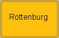 Ortsschild von Rottenburg