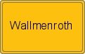 Ortsschild von Wallmenroth
