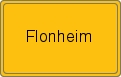 Ortsschild Flonheim